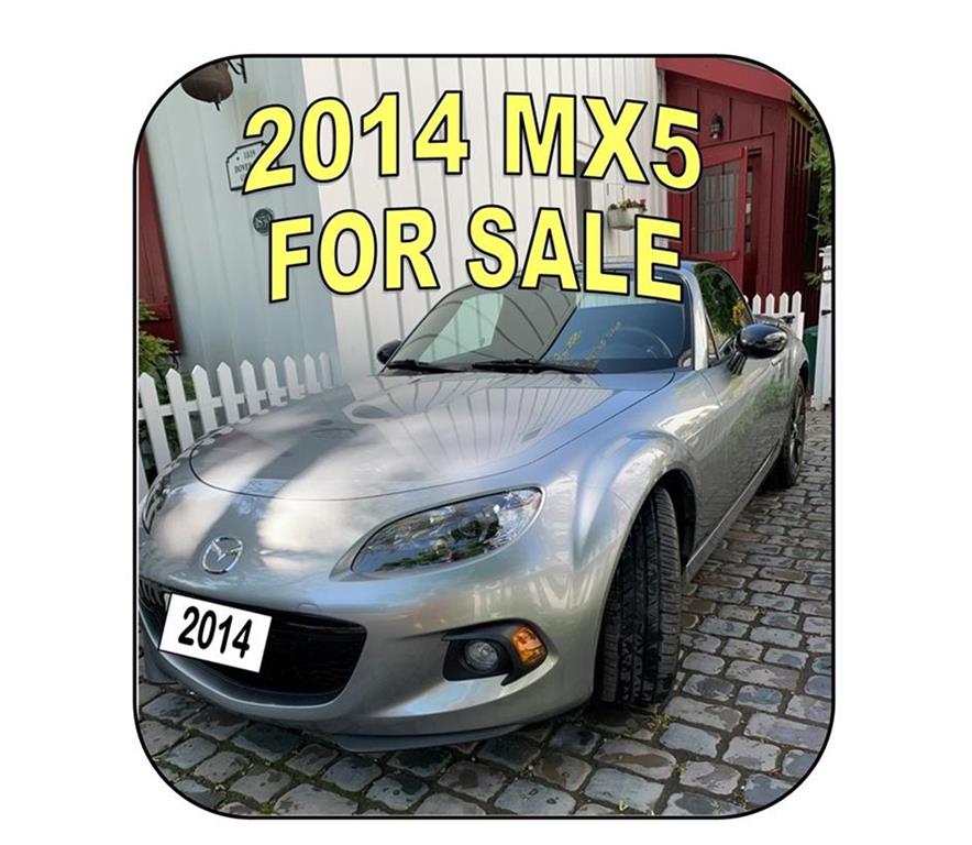 2014 SILVER MX5 MIATA FOR SALE