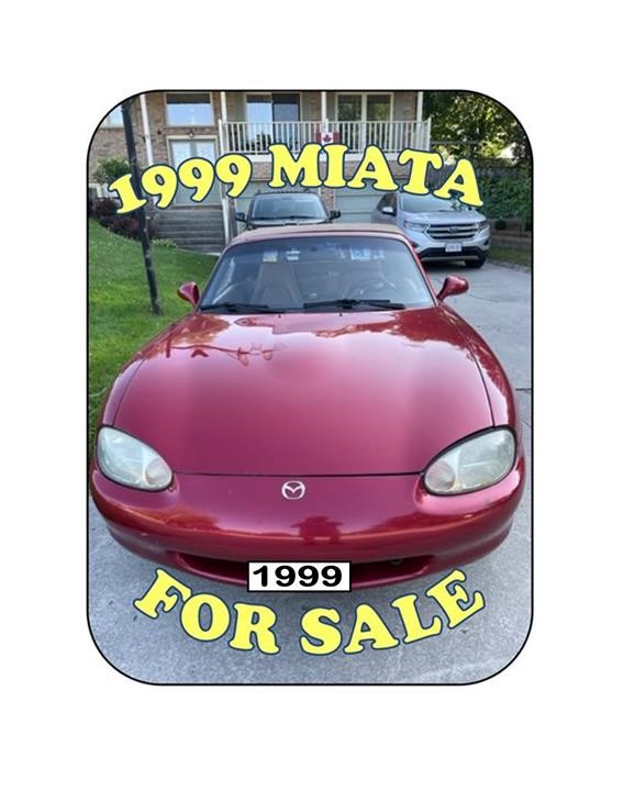 1999 MX5 MIATA FOR SALE
